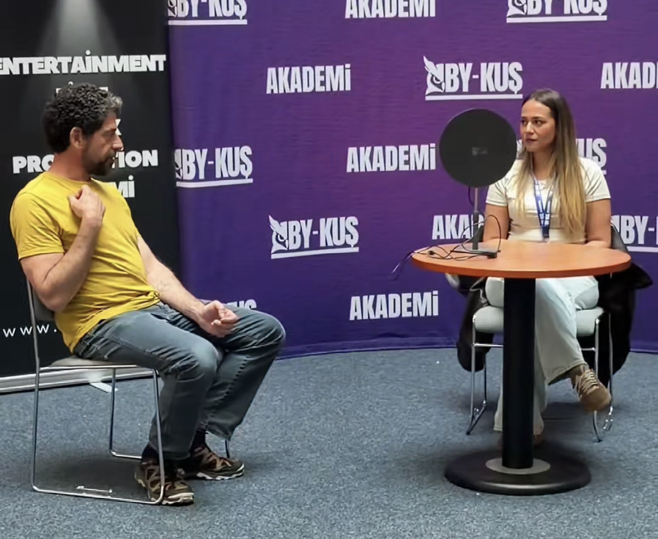 BY-KUS Akademi söyleşi ve podcast kaydı