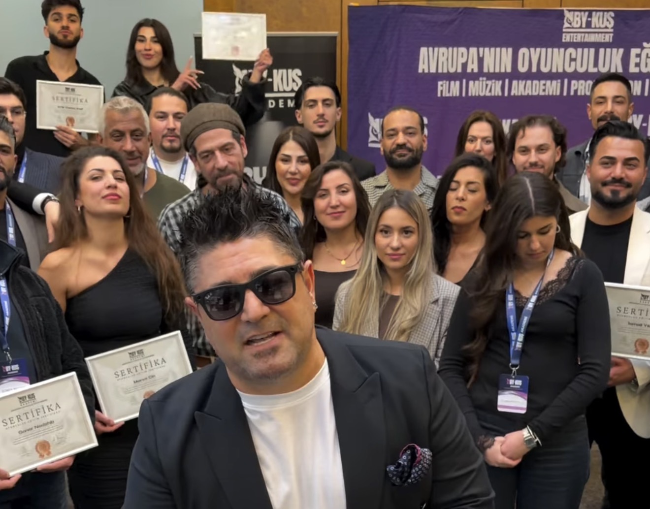 BY-KUS Akademi sertifika töreni